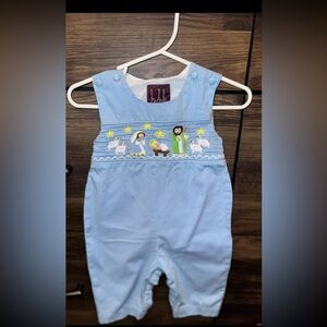 3-6 Month Smocked Outfit